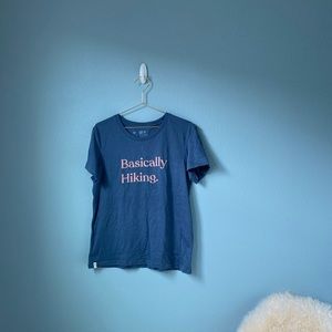 NWT Tentree “Basically Hiking” Shirt